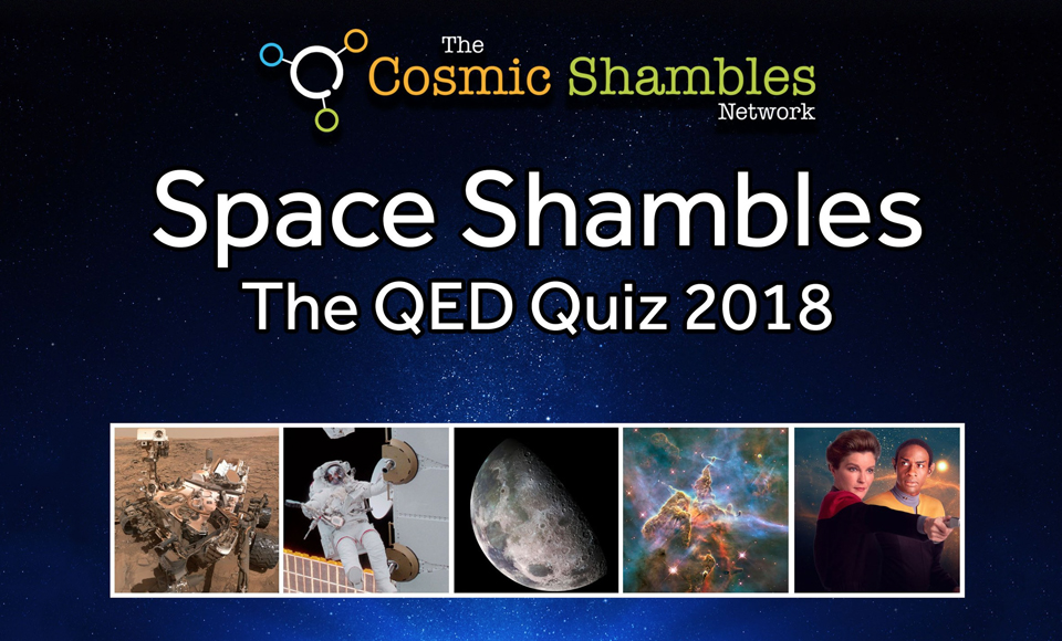 Space Shambles: The QED Quiz 2018
