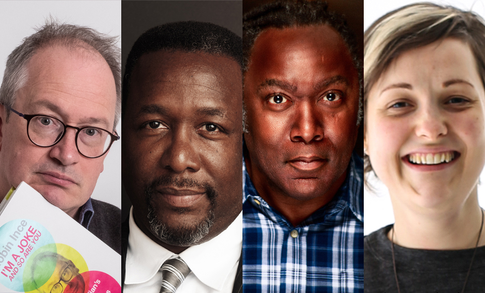 Wendell Pierce and Reginald D Hunter join Book Shambles Live