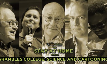 Dr Karl, Martin Rowson and Femi – Shambles College April 28th