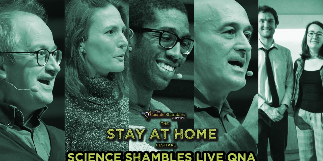 Jim Al-Khalili, Helen Czerski, Chris Jackson, Robin Ince & Geologise Theatre – Science Shambles Live