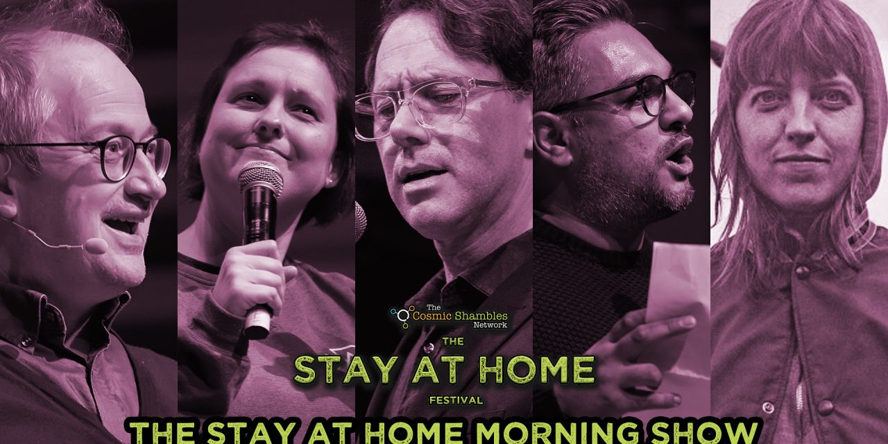 Reece Shearsmith, Nikesh Shukla and Rozi Plain – The Stay at Home Festival