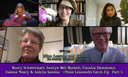 Rusty Schweickart, Jocelyn Bell Burnell, Claudia Hammond & More – #NineLessons24 – Part 5