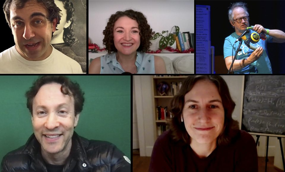Katie Mack, David Eagleman, Ginny Smith and Yianni – #NineLessons24 – Part 14