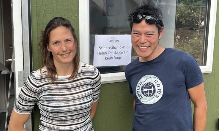 Science Shambles Live from Latitude – Helen Czerski and Kevin Fong